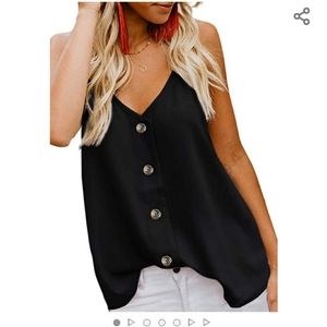 Large black button down